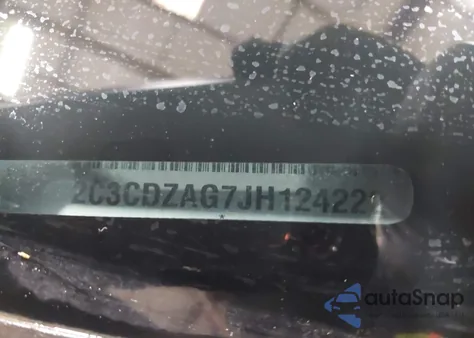 2018 Dodge Challenger Sxt z USA, uszkodzony, nr VIN 2C3CDZAG7JH124222